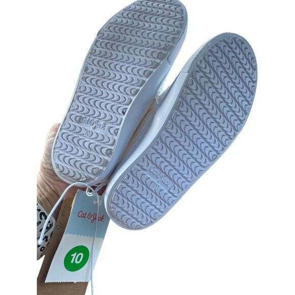 Chldren's Glitter Slip-On Sneakers Size 10 - Picture 4 of 4